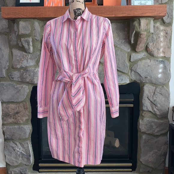 Calvin Klein Dresses & Skirts - Calvin Klein 8 Shirt Dress. Striped